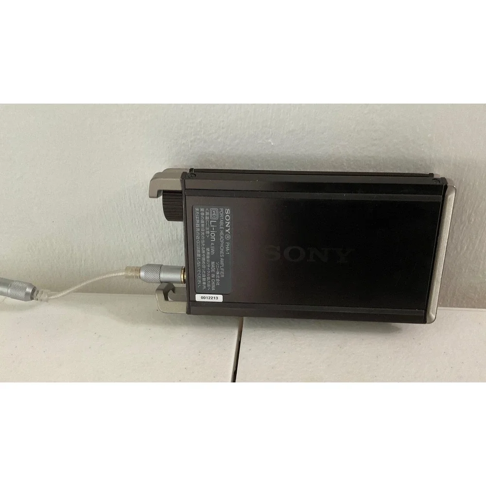 Sony PHA-1 Portable Headphone Amplifier USB DAC Black Silver PHA1 High Res Audio